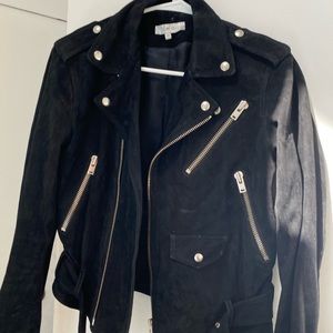 IRO MOTO SUEDE JKT